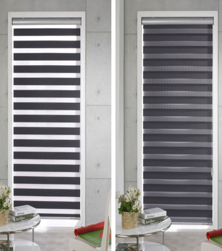 zebra blinds for sliding glass doors